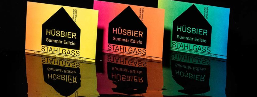 Corporate Design für die Brauerei Stahlgasse