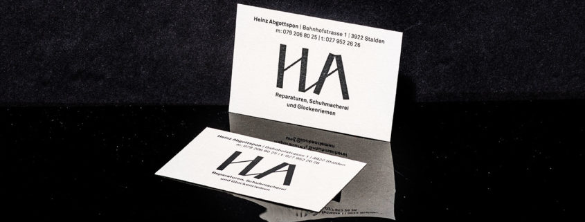Logo Design für Heinz Abgottspon