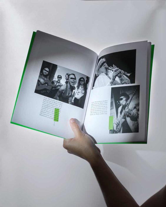 Corporate Identity für 40 Jahre Jazzverein Luzern