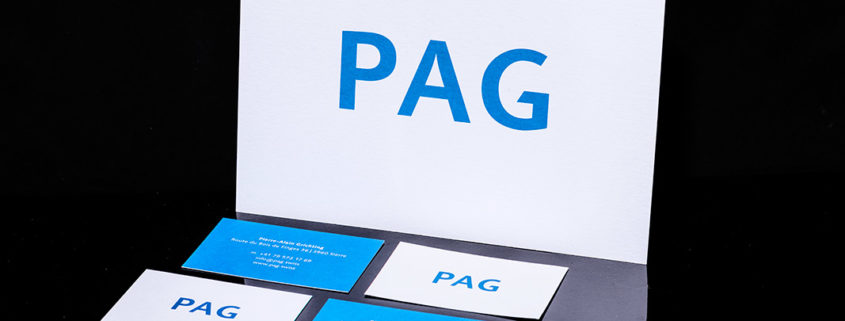 Corporate Identity für Pierre-Alain Grichting