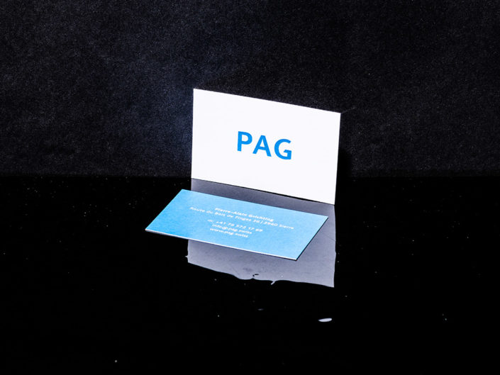 Corporate Identity für Pierre-Alain Grichting