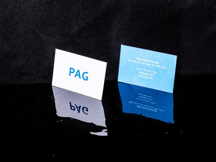Corporate Identity für Pierre-Alain Grichting