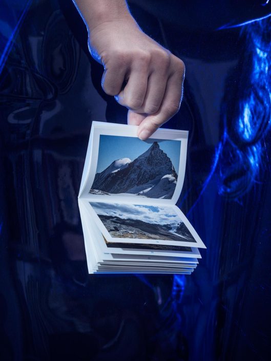 Buchgestaltung für das Alpine Museum - Fotograf Marco Volken