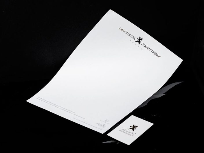 Corporate Design für das Grand Hotel Zermatterhof