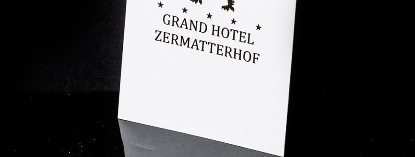 CI für das Grand Hotel Zermatterhof